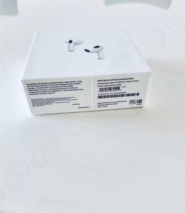 Навушники аірподс 3 Bluetooth гарнітура with MagSafe Charging Case