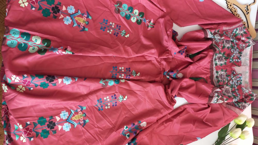 Довга сукня вишиванка 54 56 розмір нова