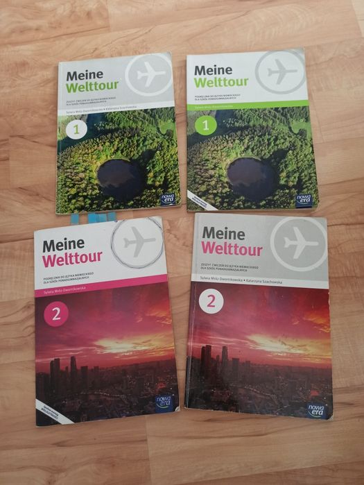 Meine Welttour 1 i 2 podręcznik i ćwiczenia