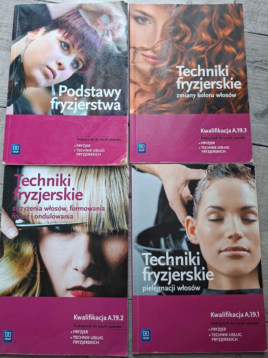 Książki do technikum fryzjerstwa