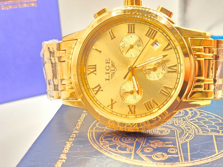 Zegarek męski Lige chronograf datownik