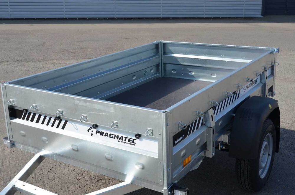 Легковой прицеп для бизнеса САРМАТ одноосный / легковий причіп авто