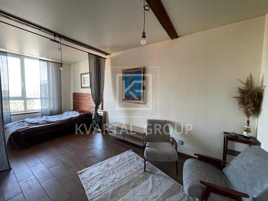 Оренда  видової квартири-студії з ремонтом