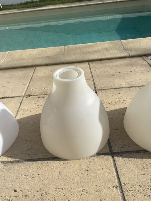 7 Candeeiros Ikea plástico