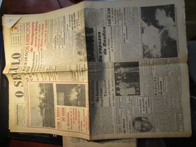 O Século Segunda Guerra mundial 3-4-1945 Teatro Revista Parque Mayer