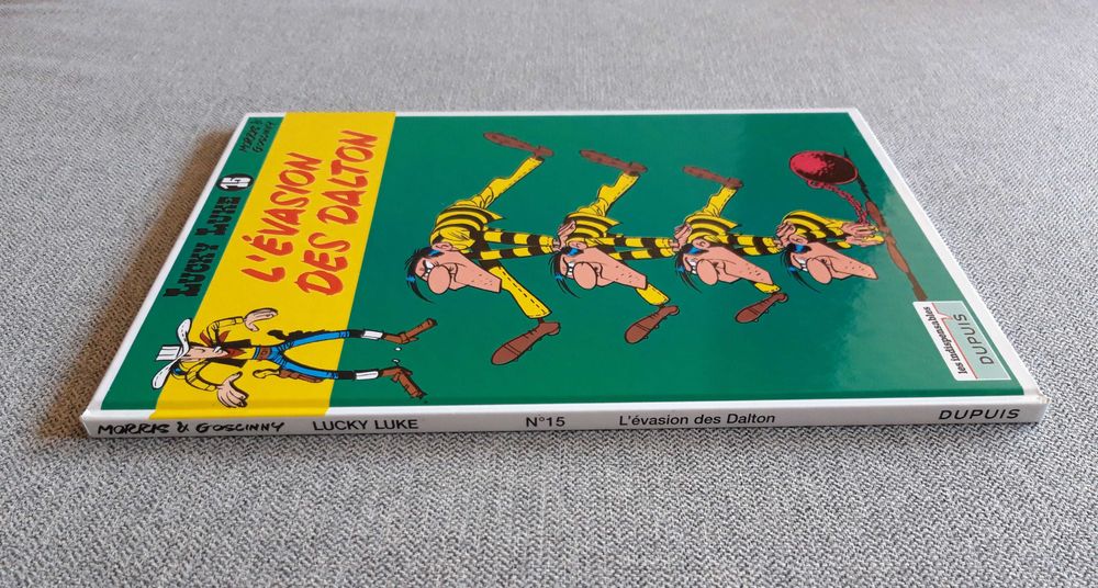 BD Lucky Luke "L'évasion des dalton"