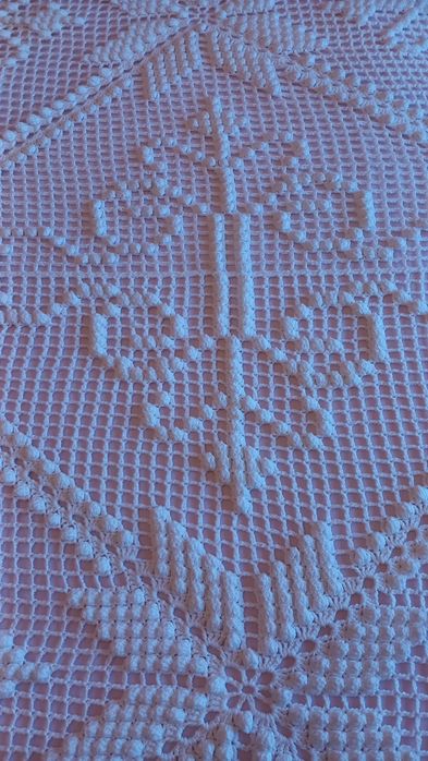 Colcha de renda cama casal ou solteiro