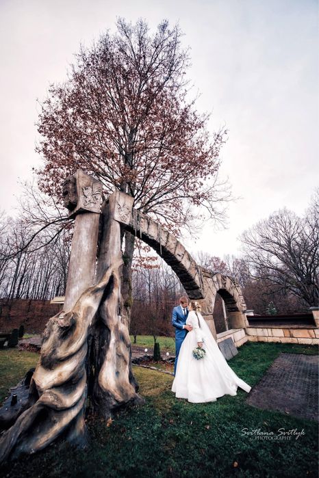 Весільна сукня фатінова