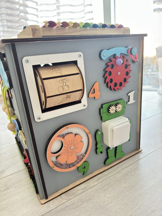 Бизикуб детский  30*30*30