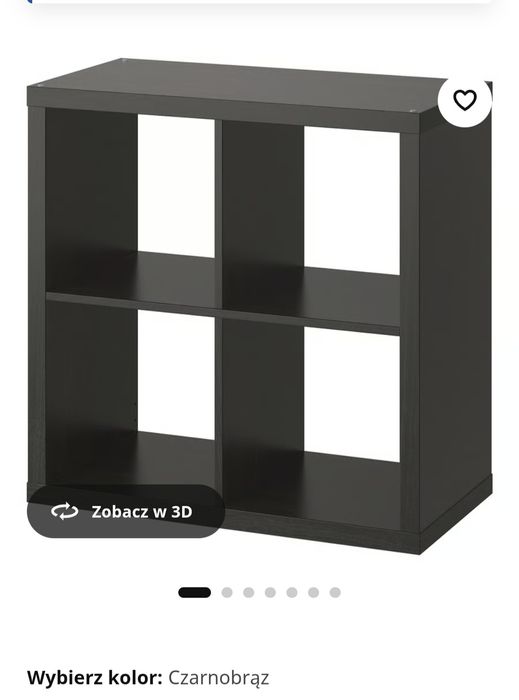 Regał ikea kallax