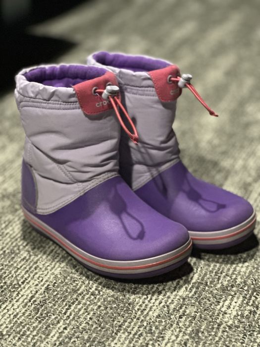 Сапожки ботінки crocs j1