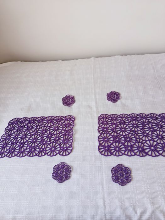 Ochronne  podkładki - serwetki filcowe, 6 sztuk