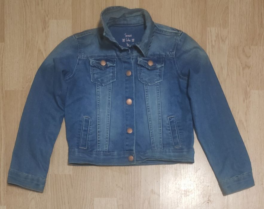 Kurtka jeansowa 8-9 łat dla dziewczynki