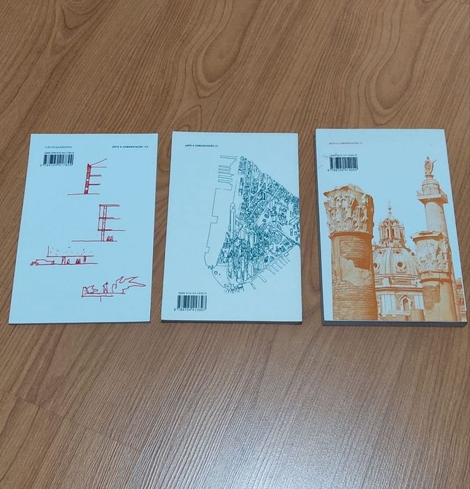 Pack livros Oscar Niemeyer Leonardo Benévolo Françoise Choay