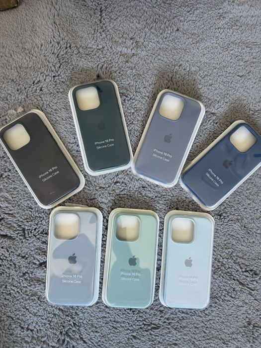 Capas Silicone iPhone 16 Pro
