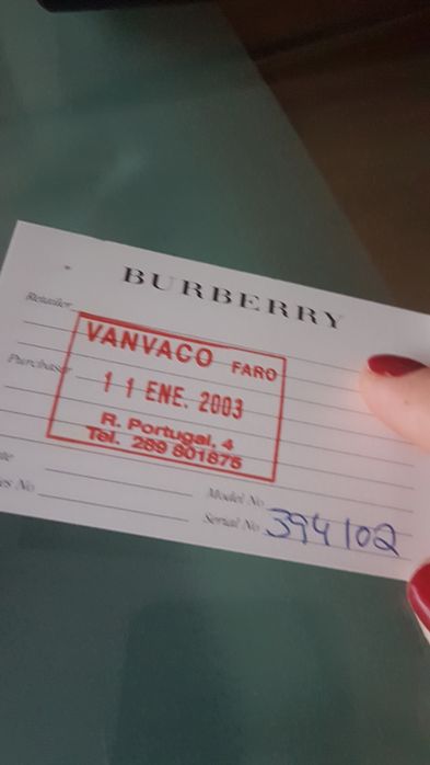 Relógio mulher Burberrys