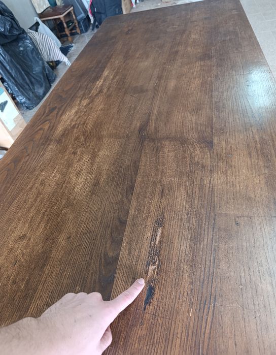 Mesa de Madeira Maciça Extensível