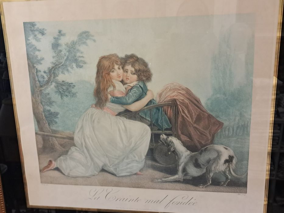 Gravura origem francesa