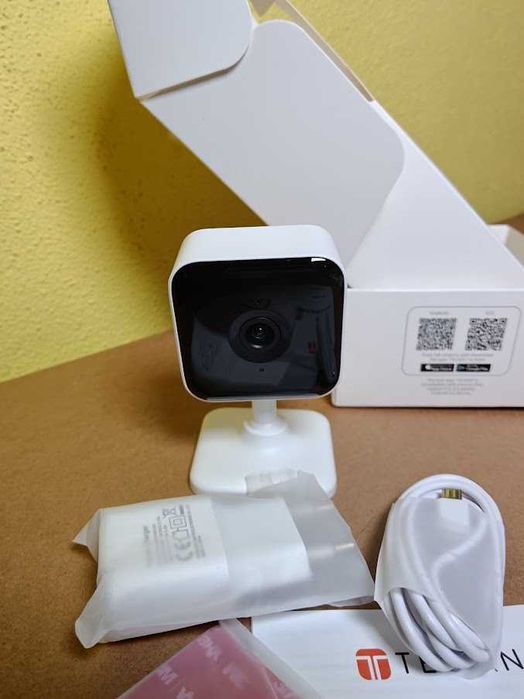 Câmara Vigilância Interior Wi-Fi Teckin Cam TC100 1080p HD Alexa NOVO