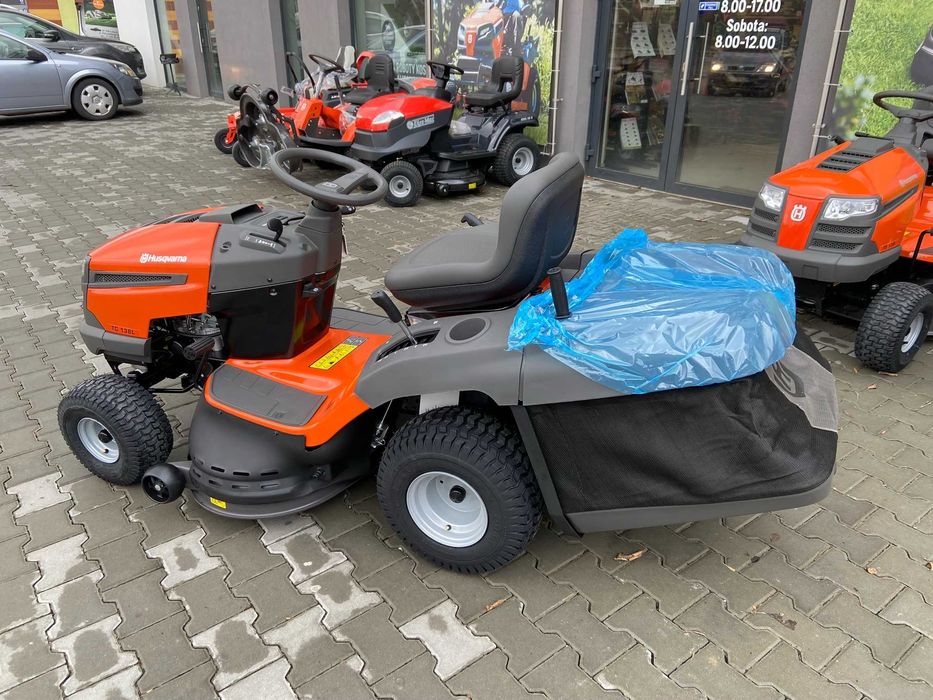 Traktor Husqvarna TC138 KOSZ Automat NOWY 16 KM Pompa Raty 0% Dostepny