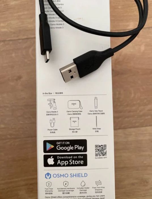 DJI OSMO MOBILE GRIP TRIPOD, kit Osmo 3 combo DJI, stabilizer NOT work