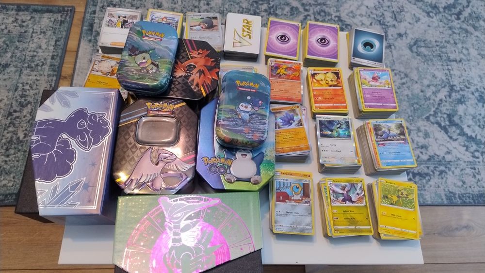 Bulk kart pokemon 400+ C/UN/R
