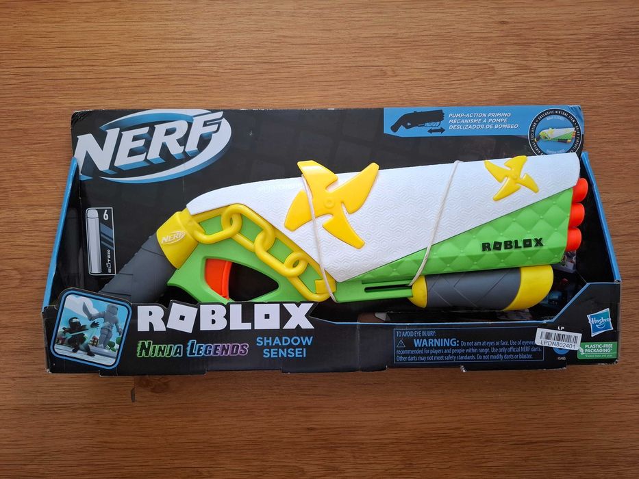 Бластер Nerf Roblox. Ninja Legends Shadow Sensei. Оригінал