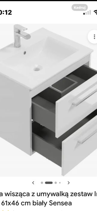 Szafka i zlew w komplecie