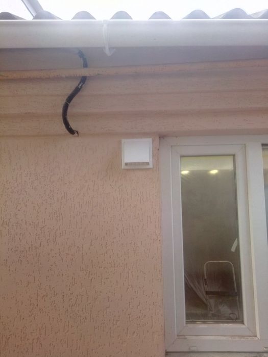 Витяжка,Вентиляция,Рекуператор Сверління з пилесосом