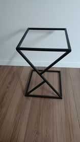 Loftowy Stolik Nocny Stelaż