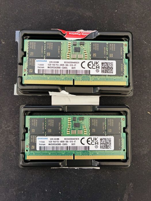 Pamięć RAM Samsung DDR5 SODIMM 32GB 2 x 16GB 4800 MHz