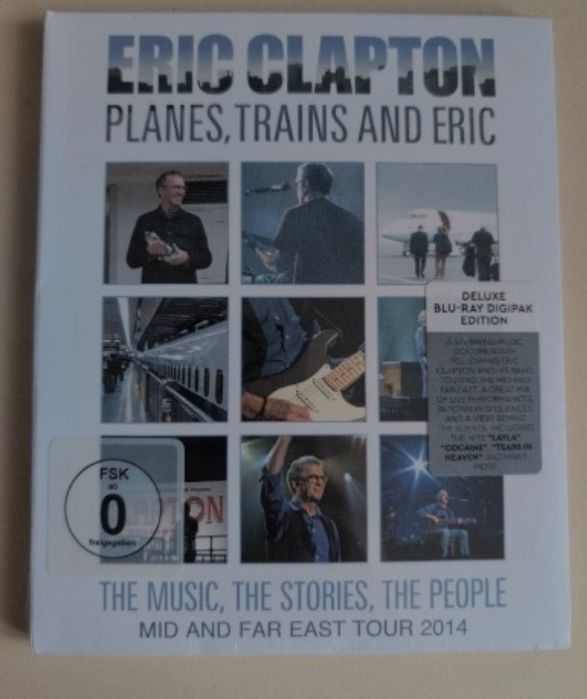 Eric Clapton Planes Trains and Eric live Folia Unikat