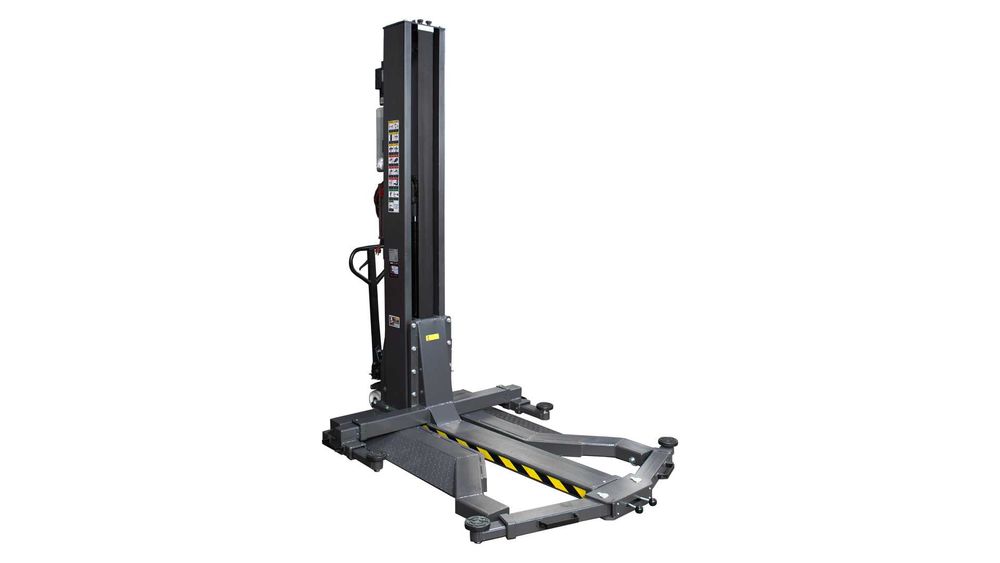 Elevador Mono-Coluna Amovível KROFTOOLS 9801 Cap. 2700 Kg JL20