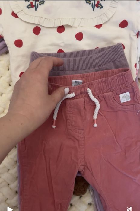 Набір речей на дівчинку 6-9 місяців