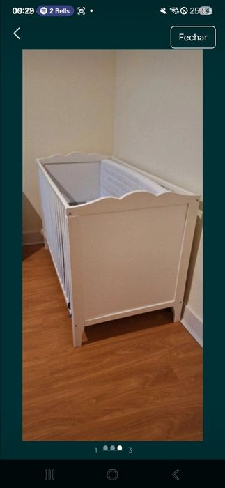 Berço Cama bébé + colchão