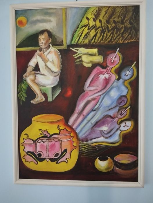 Продается картина Руфино Тамайо возвращающий  душу.  .