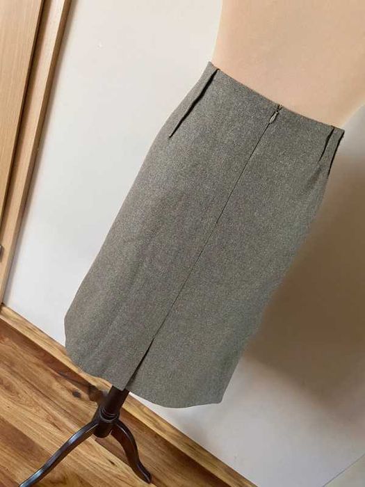 Xxl +size monnari 44 42 braz kawowy bez pastele karmelowa spodnica
