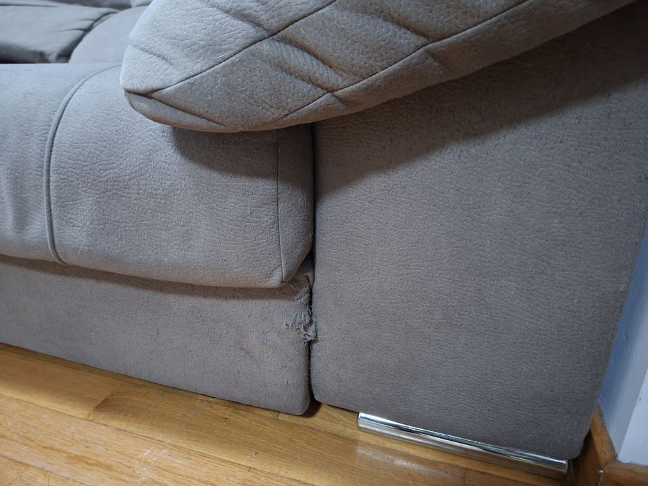 Sofá 3 metros com chaise longue