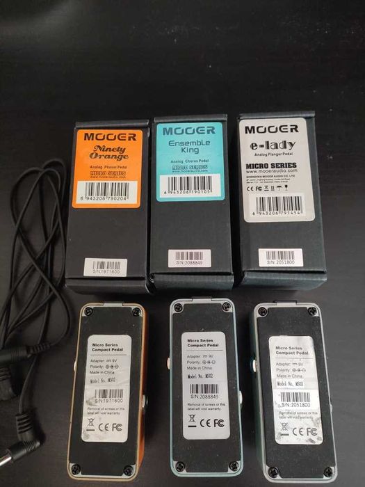 Mooer - Pedais Efeitos Modulação