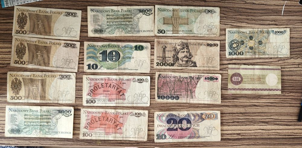 Stare Banknoty Polskie