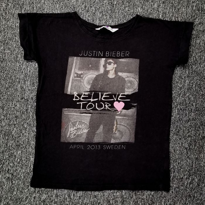 T-shirt Justin Bieber Believe Tour