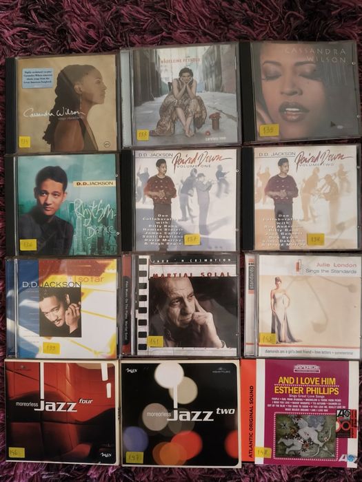 Cds Jazz 3 euros - excelente colecção