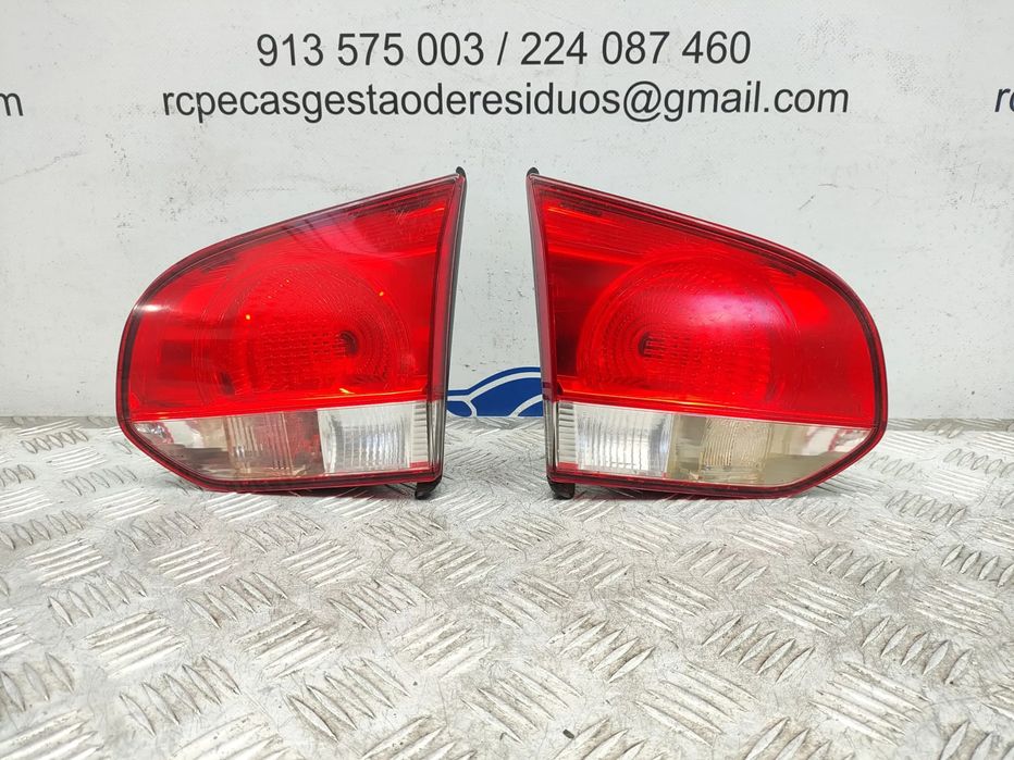 Farolins de mala direito esquerdo originais VW Volkswagen Golf 6 VI