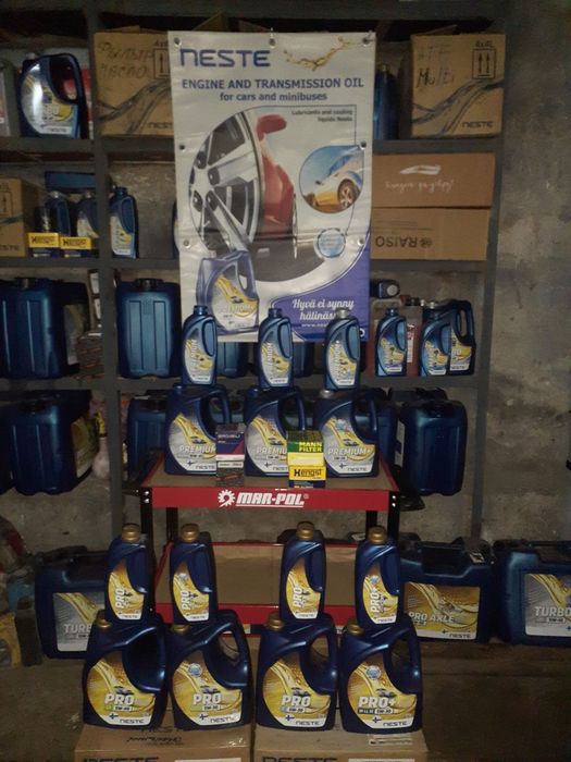 Автомобильные масла Финской компании бренд NESTE OIL, весь спектр.