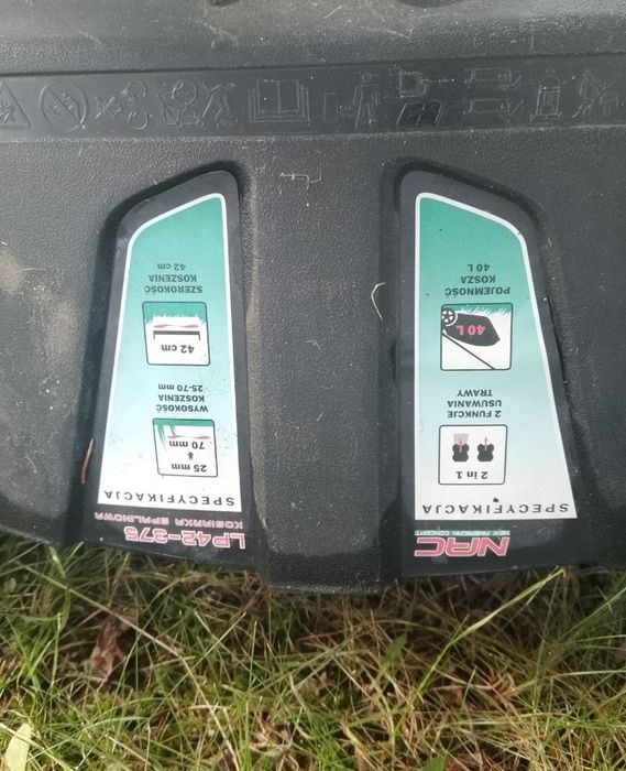 Kosiarka spalinowa do naprawy lub na części