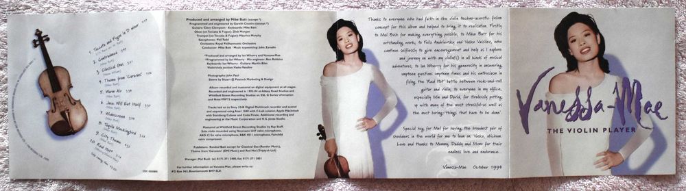 Vanessa-Mae – The Violin Player