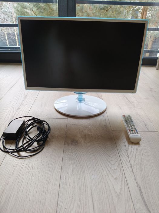 Samsung T24D391EW 24 cale - monitor z funkcją telewizora FullHD