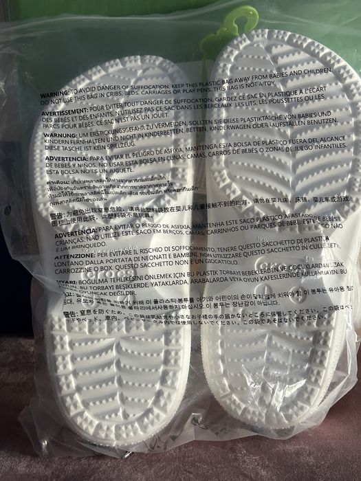 Chodaki Crocs biale z ozdobami dla Pielęgniarek 37/38, 36/37