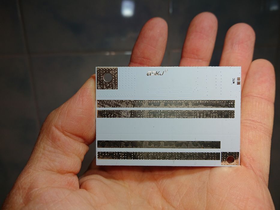 Белая BMS 4S LiFePO4 12.8V 100A с пассивным балансиром