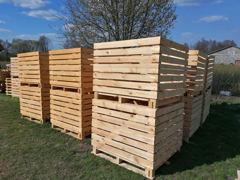 Skrzyniopaleta;skrzyniopalety; ( skrzynia na owoce, warzywa)